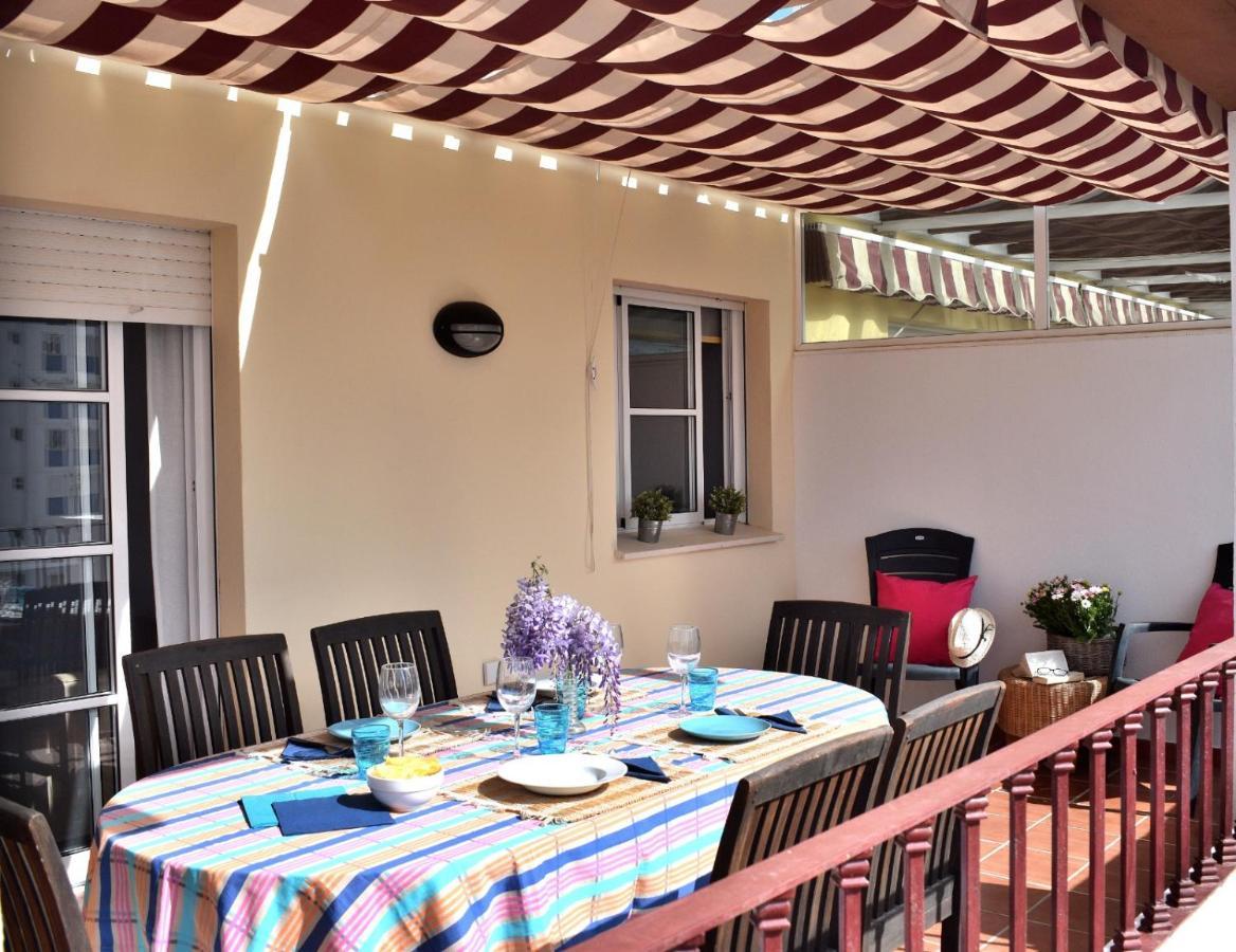 Atico Con Gran Terraza Y Vistas Al Mar Apartment Torre Del Mar Bagian luar foto